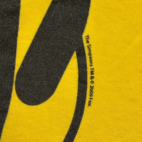 The Simpsons Homer Simpson Headphones T Shirt size XL 2009 vintage - Picture 2 of 7